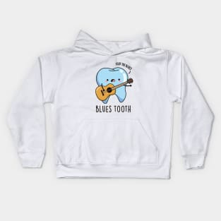 Blues Tooth Cute Dental Music Pun Kids Hoodie